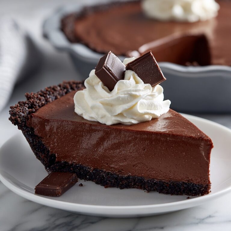 Keto Chocolate Pie Recipe