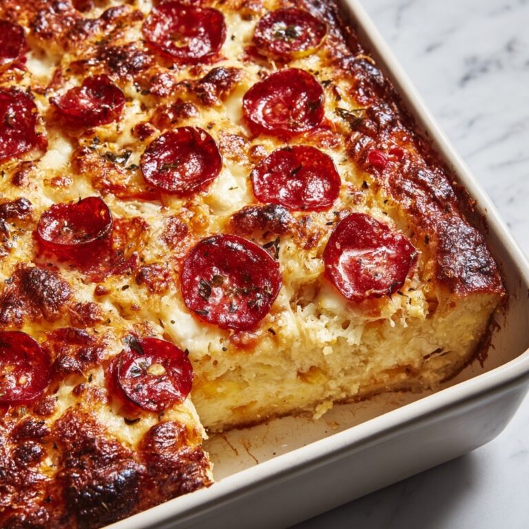 Tater Tot Pizza Casserole Recipe