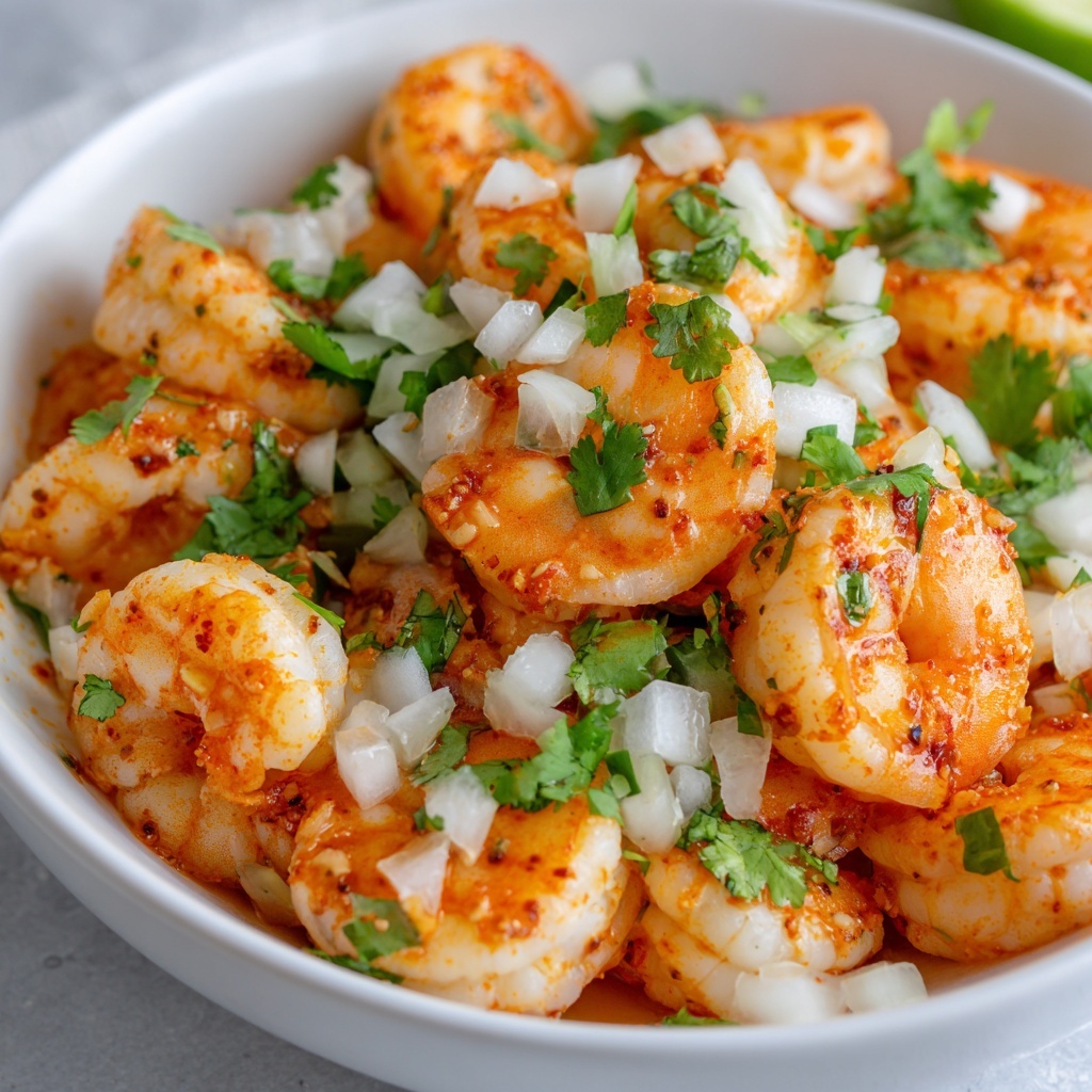 Coconut Shrimp Ceviche Tostadas Recipe - Recipe Image