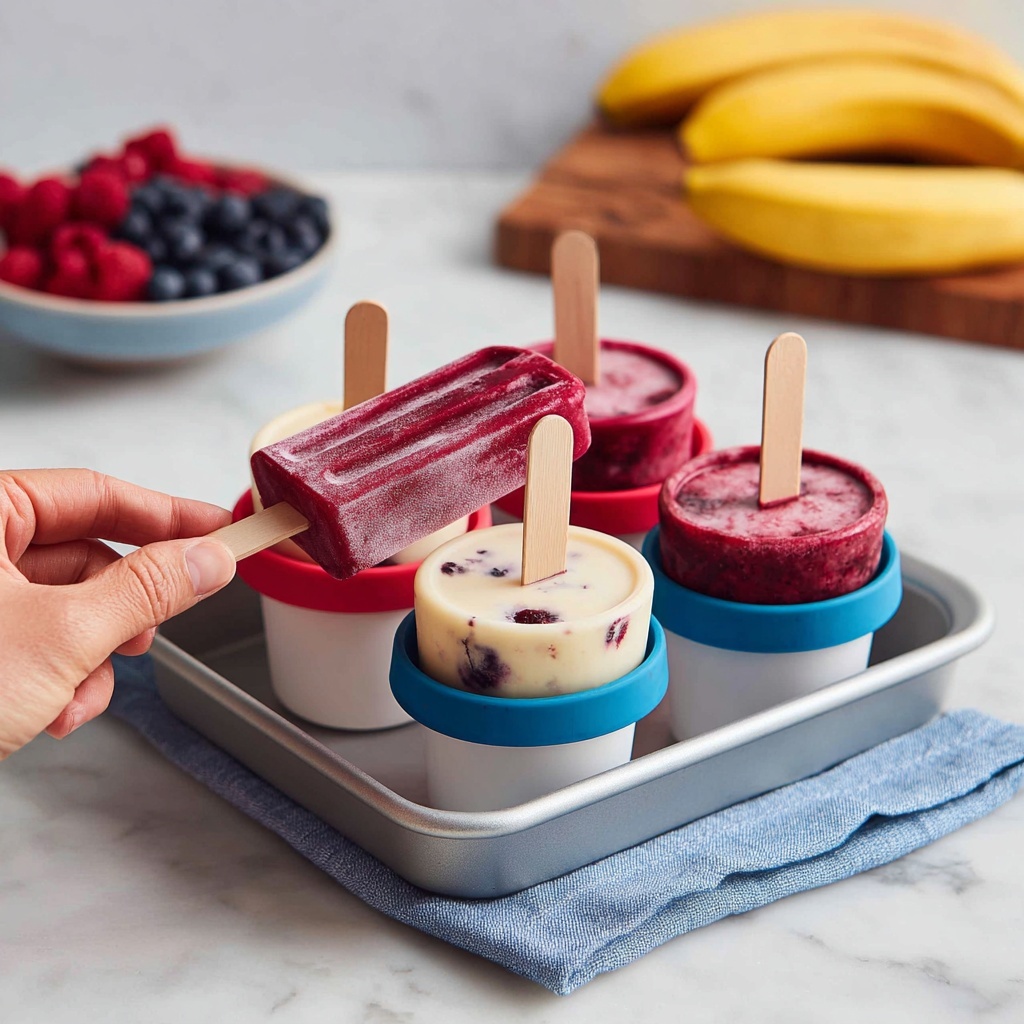 Frozen Yogurt Pops: The Ultimate Guide to Homemade Treats Recipe - Recipe Image