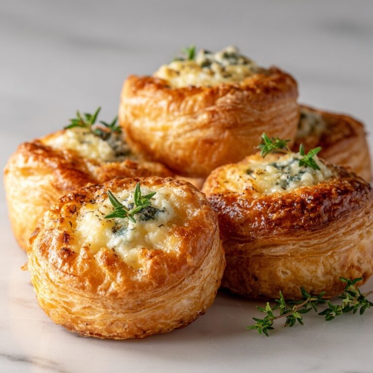 Brie and Jam Puff Pastry Bites Recipe