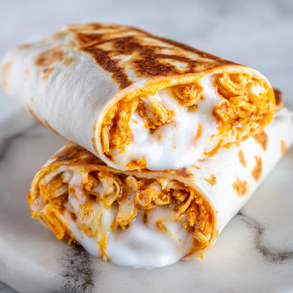 Ooey-Gooey Buffalo Chicken Pizza Pockets Recipe - Recipe Image