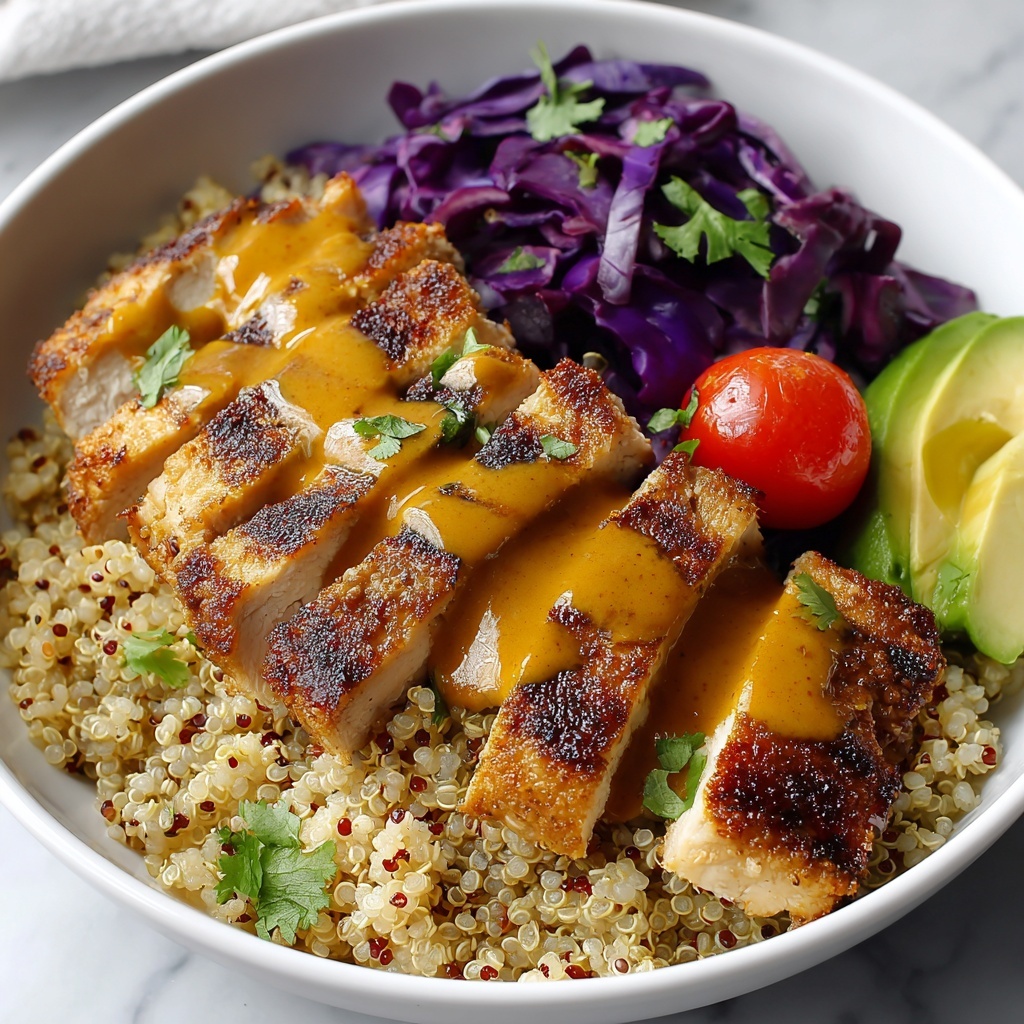 Grilled Chicken and Quinoa Salad Bowl Recipe - Recipe Image