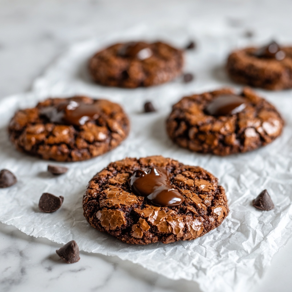 Chocolate Brownie Cookies Recipe - Recipe Image