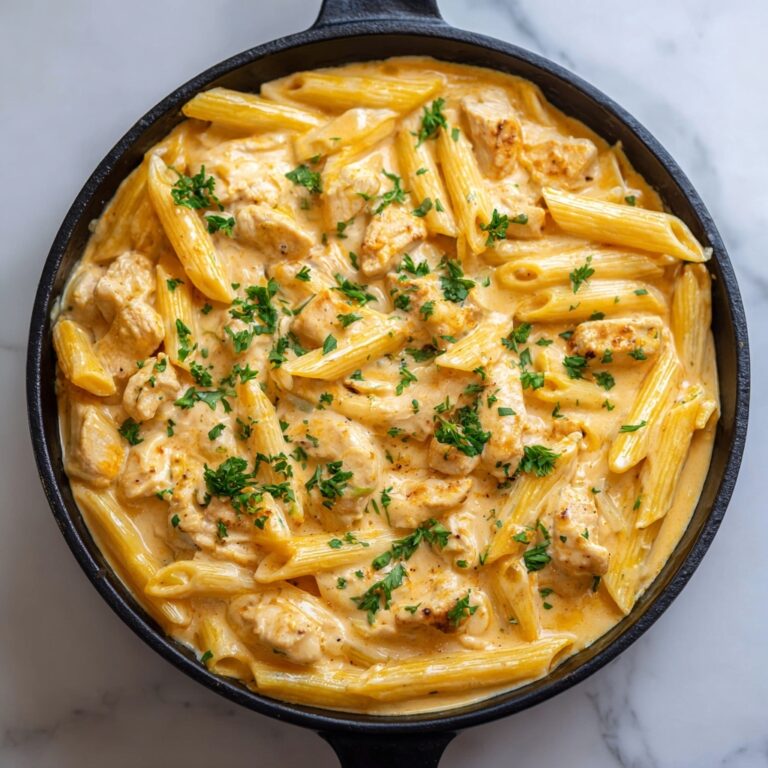 Buffalo Chicken Alfredo Penne Recipe