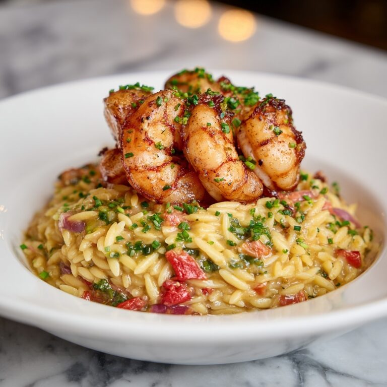 Instant Pot Tomato and Shrimp Orzo Recipe