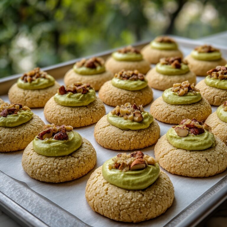 Pistachio Thumbprint Cookies: A Nutty, Sweet Delight Recipe
