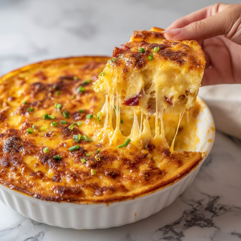 Creamy Chicken Nacho Hashbrown Bake Recipe - Recipe Image
