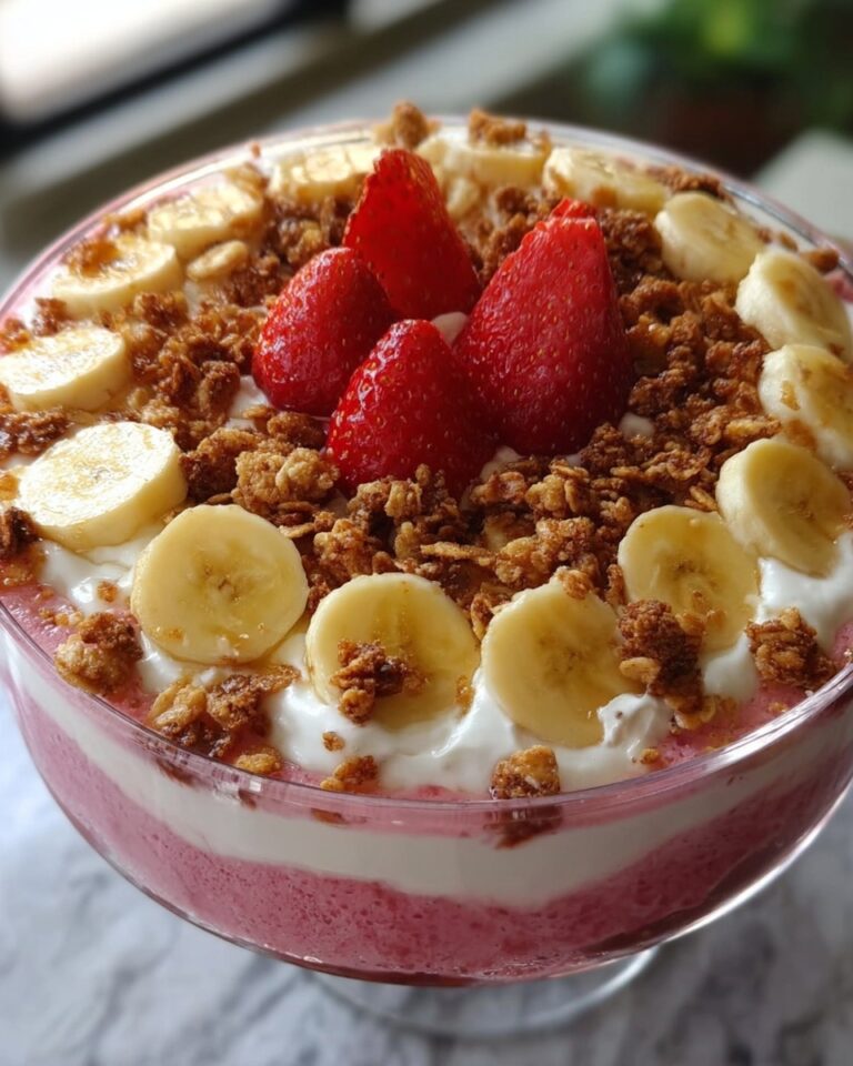 Strawberry Crunch Banana Pudding Recipe
