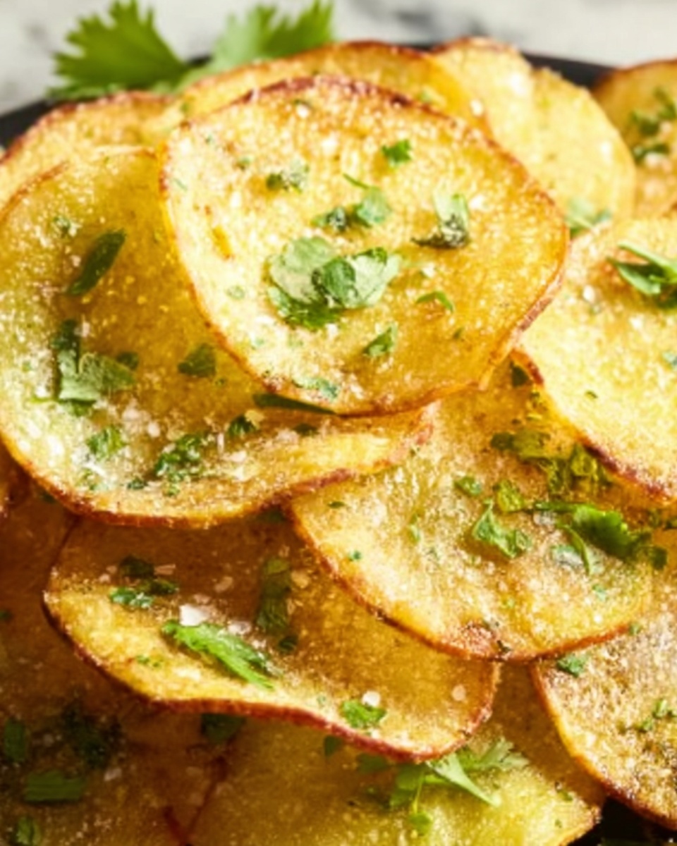 Crunchy Baked Avocado Chips Recipe - Recipe Image