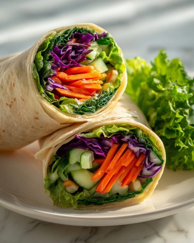 Veggie Hummus Wraps Recipe