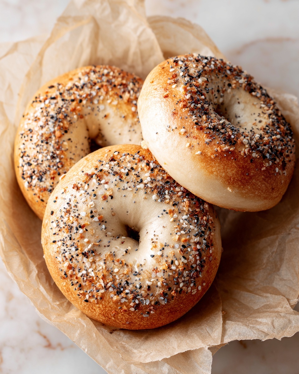 Air Fryer Protein Bagels Recipe - Recipe Image