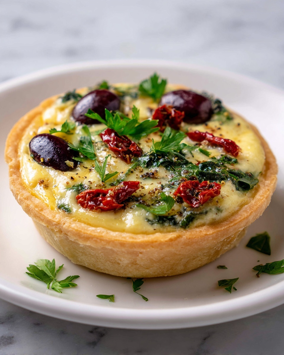 Egg Muffins with Sun-Dried Tomatoes and Kalamata Olives Recipe - Recipe Image