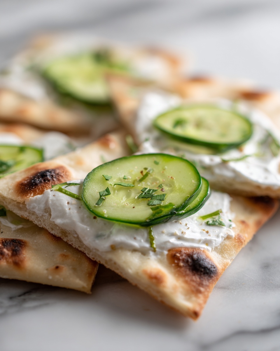 Crispy Cucumber and Feta Wraps Recipe - Recipe Image