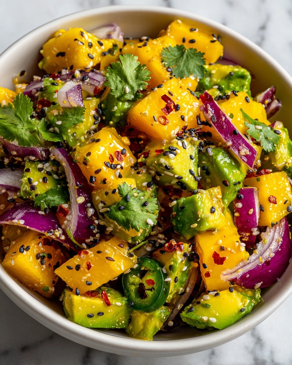 Avocado Mango Salad Recipe - Recipe Image