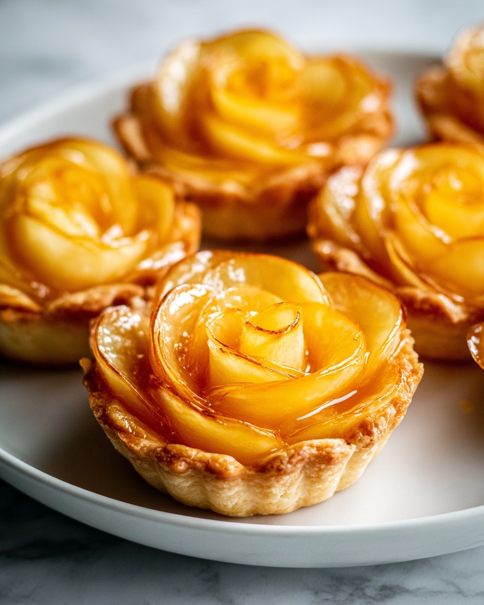 Peach Pie Cruffins Recipe - Recipe Image