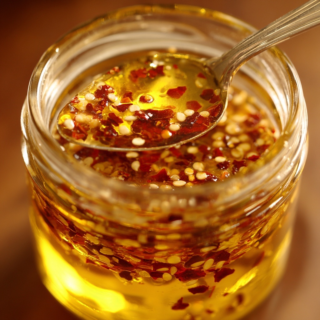 Salt-Free Chili Garlic Oil Recipe - Recipe Image