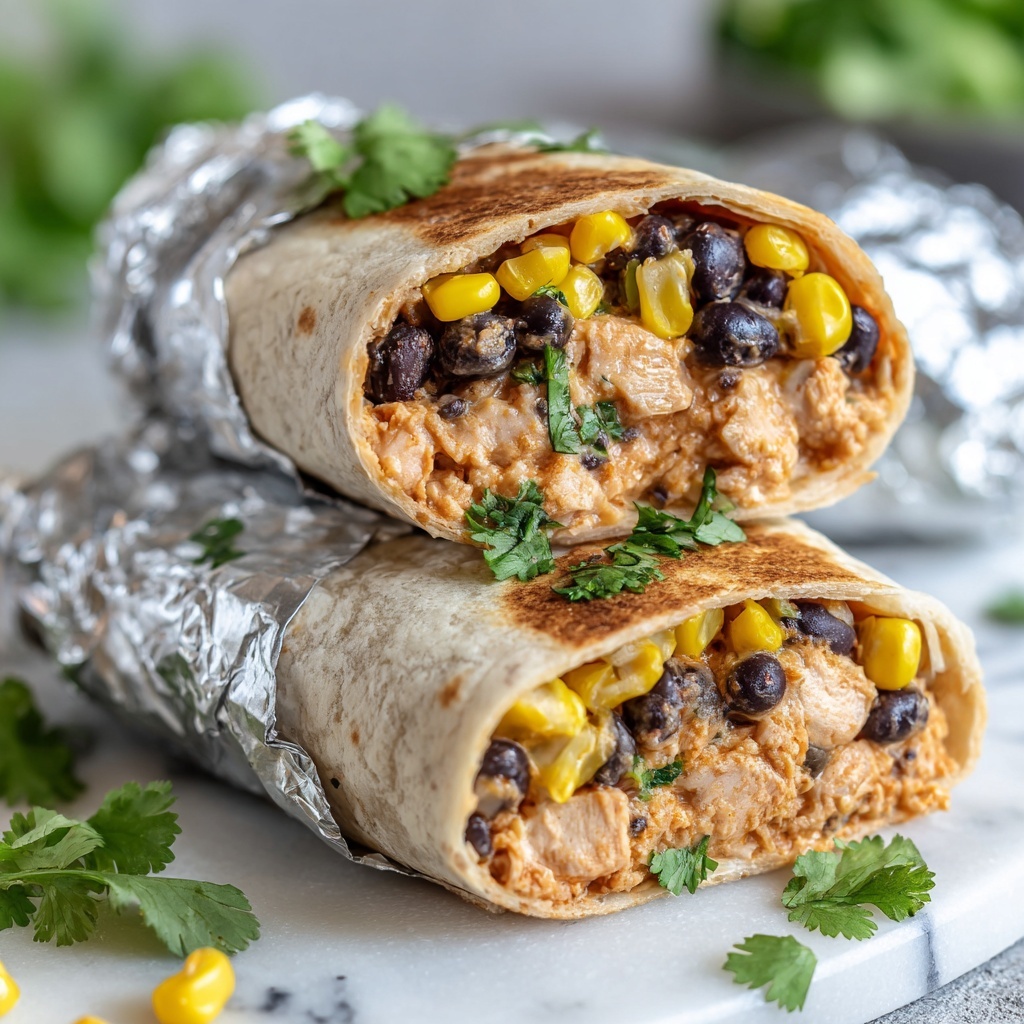 Crockpot Chicken Burritos Recipe - Recipe Image