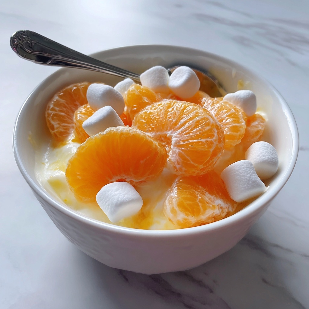 Orange Fluff Salad Recipe - Recipe Image