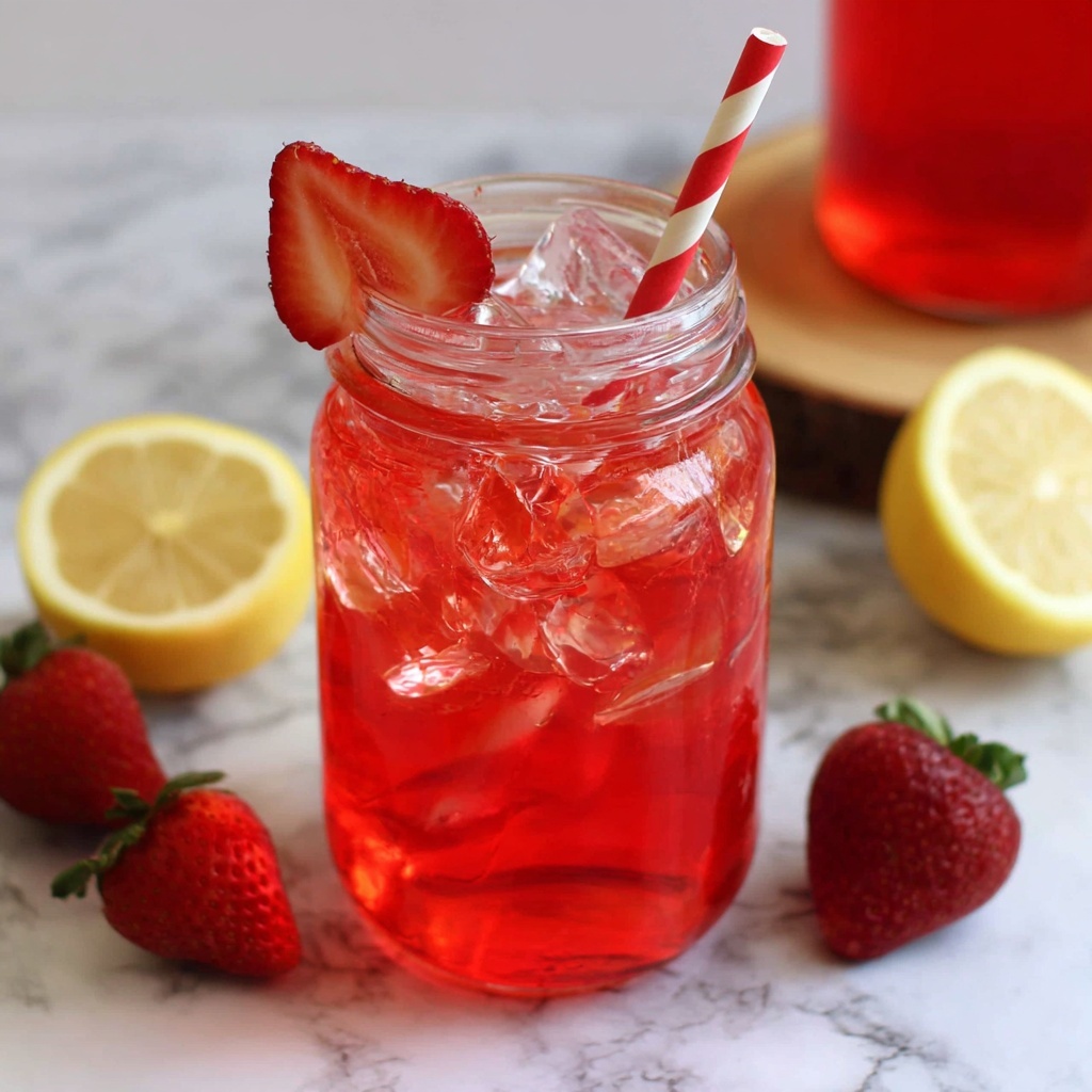 State Fair Strawberry Lemonade Recipe - Recipe Image