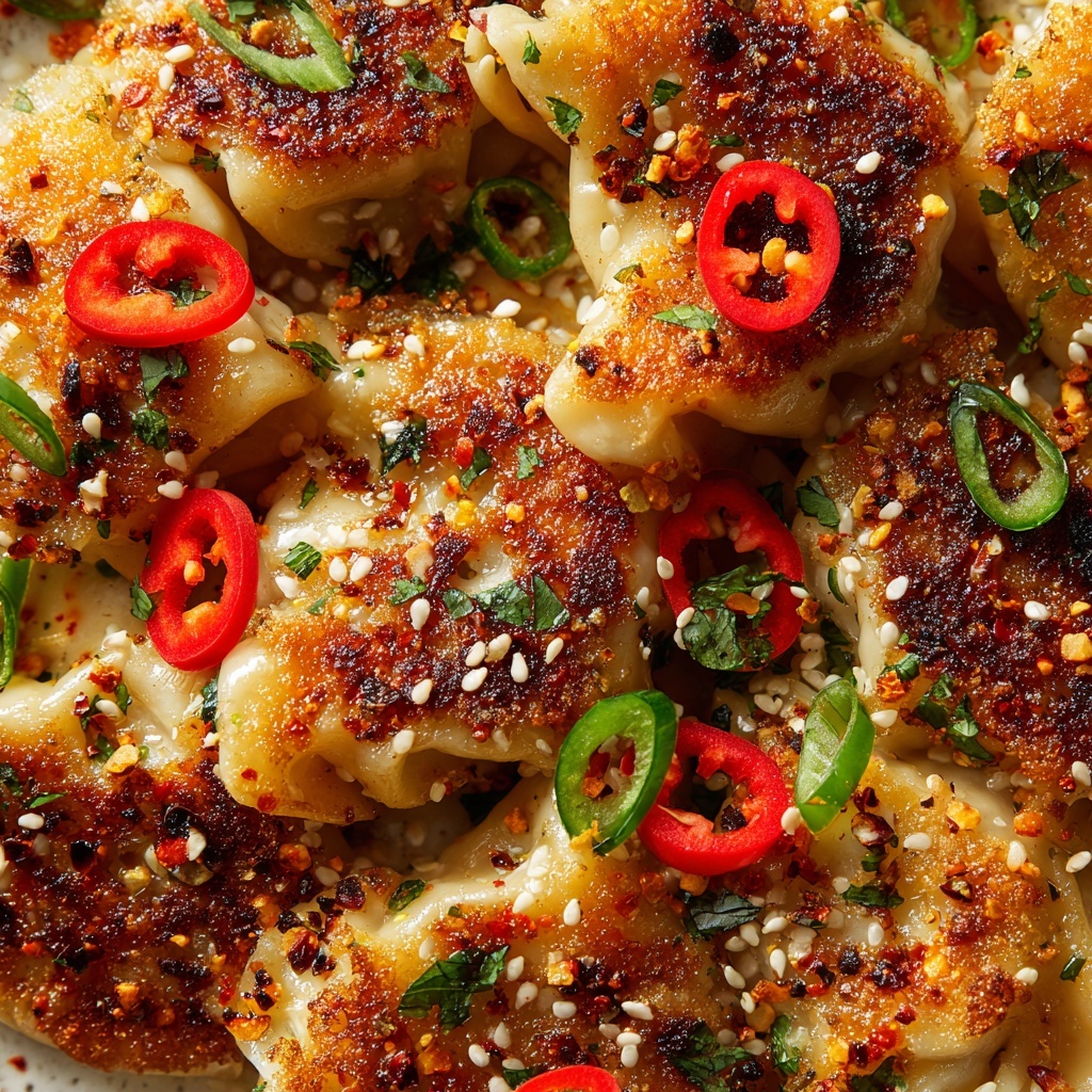 Chile Relleno Wontons with Jalapeño Soy Sauce Recipe - Recipe Image