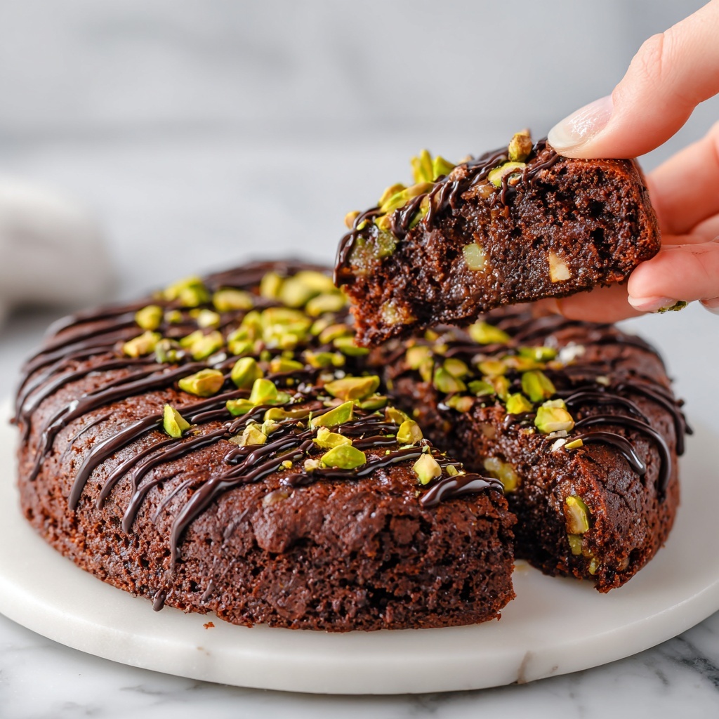 Brown Butter Chocolate Pistachio Cookies Recipe - Recipe Image