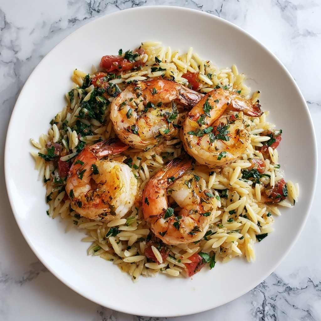 Instant Pot Tomato and Shrimp Orzo Recipe - Recipe Image
