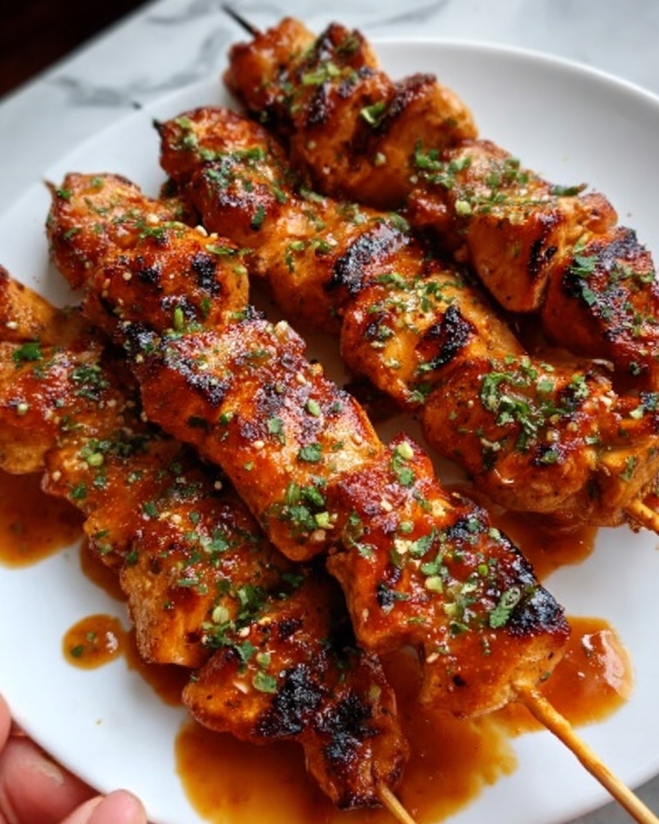Bang Bang Chicken Skewers with Spicy Mayo and Chili Sauce Recipe - Recipe Image