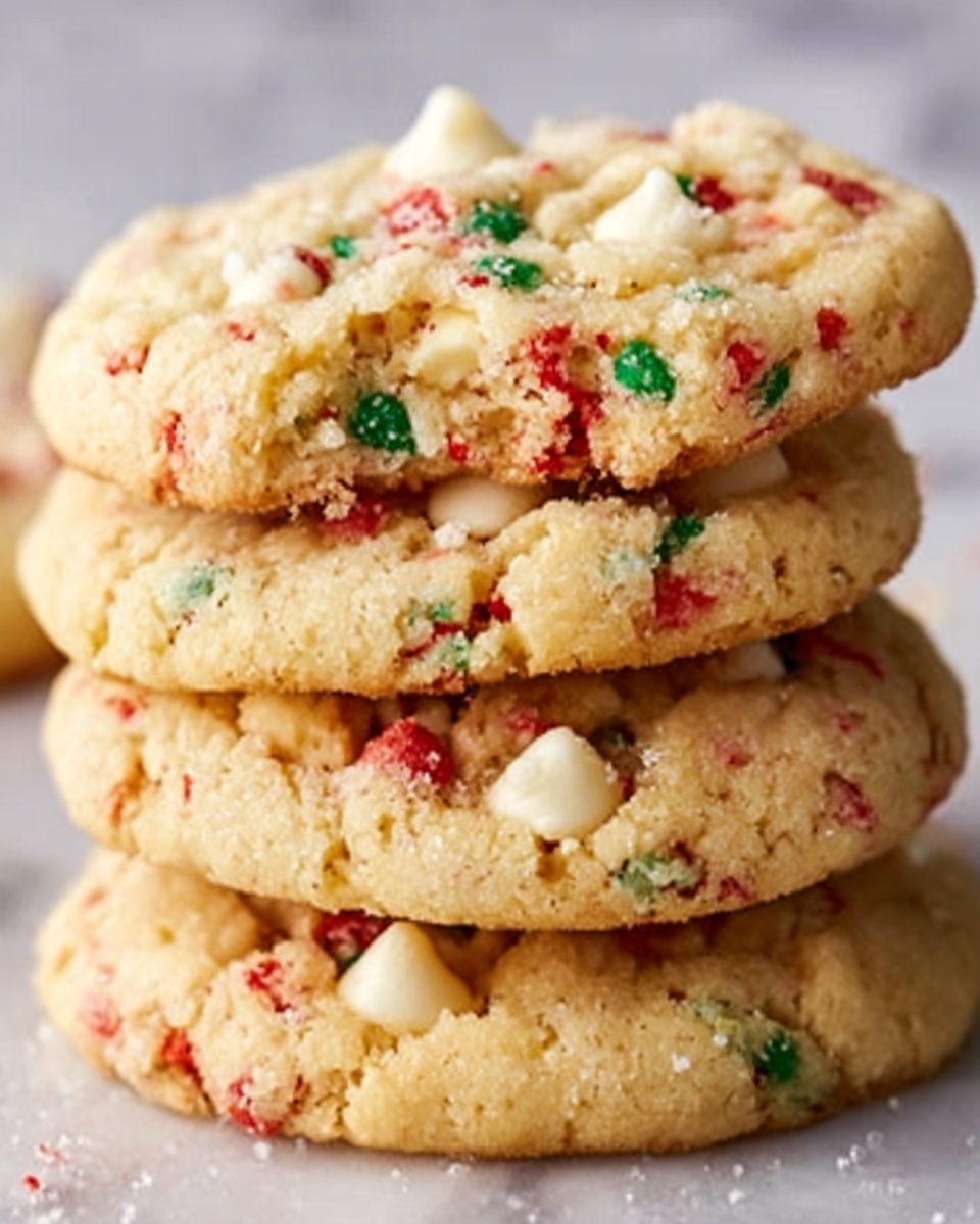 Cake Mix Christmas Cookies Recipe - Recipe Image