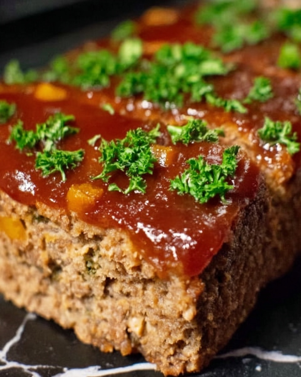 Turkey Meatloaf with Sweet and Tangy Glaze Recipe - Recipe Image