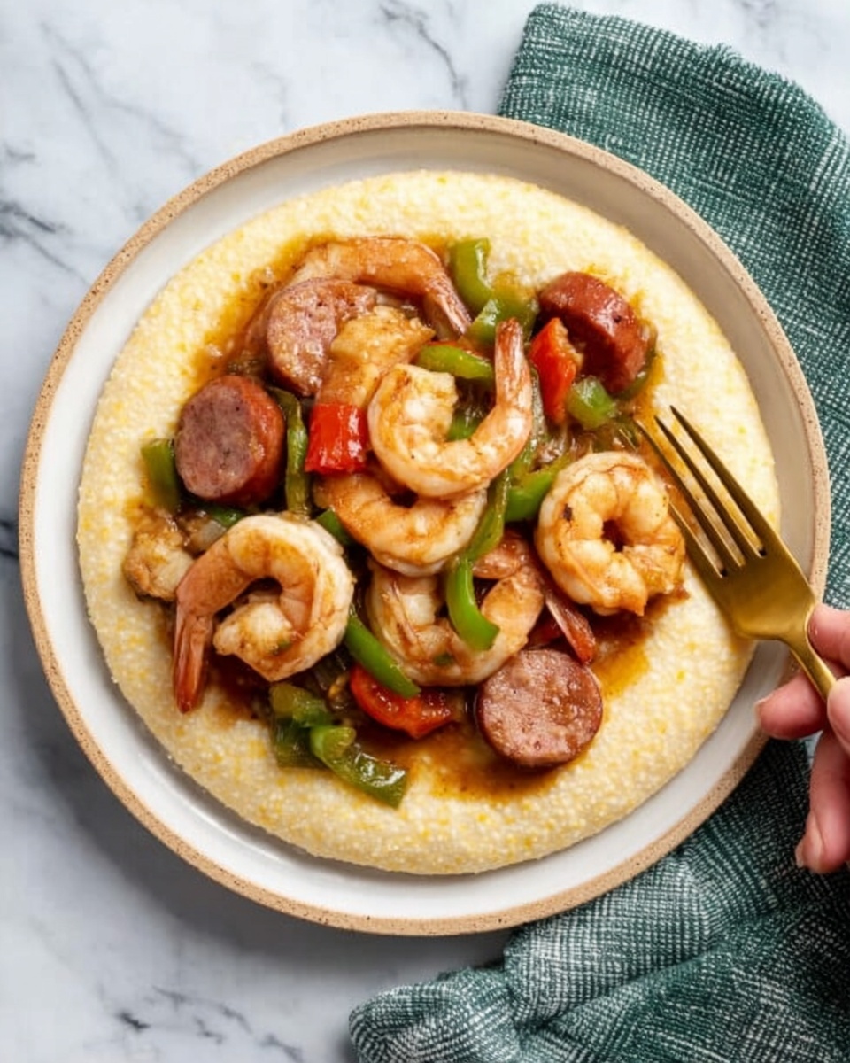 Old Charleston-Style Shrimp and Grits Recipe - Recipe Image