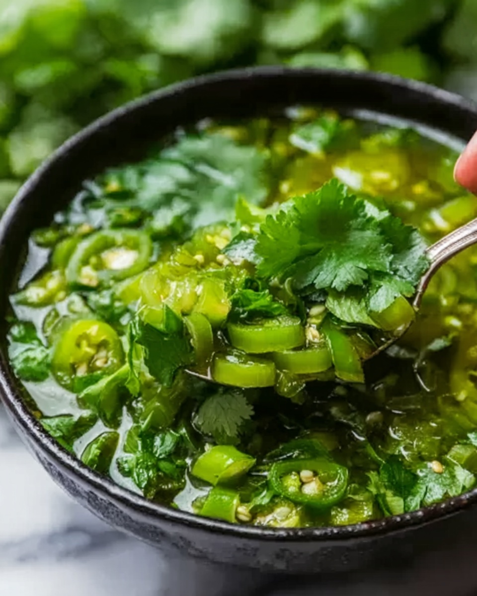 Cilantro-Lime Jalapeño Salsa Recipe - Recipe Image