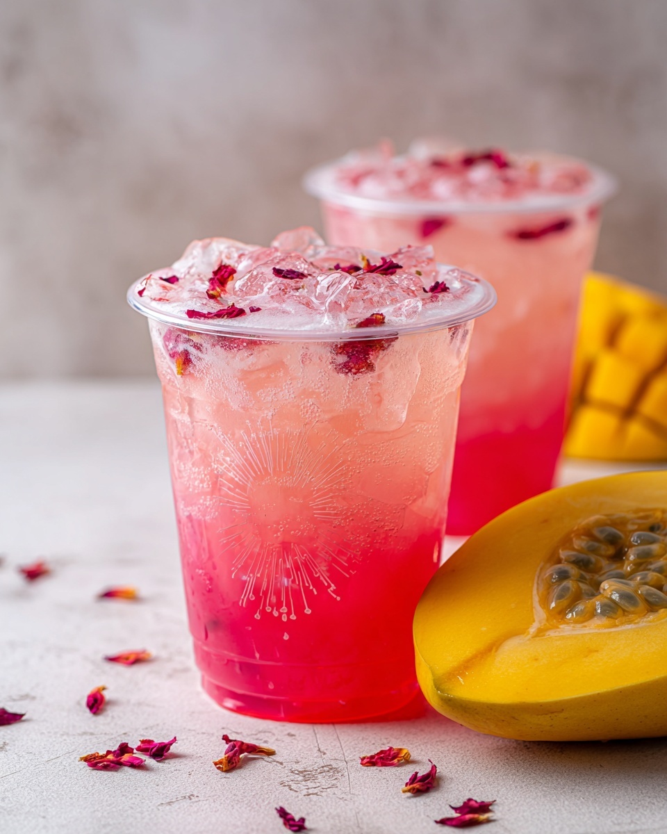 Mango Dragonfruit Refresher Recipe - Recipe Image
