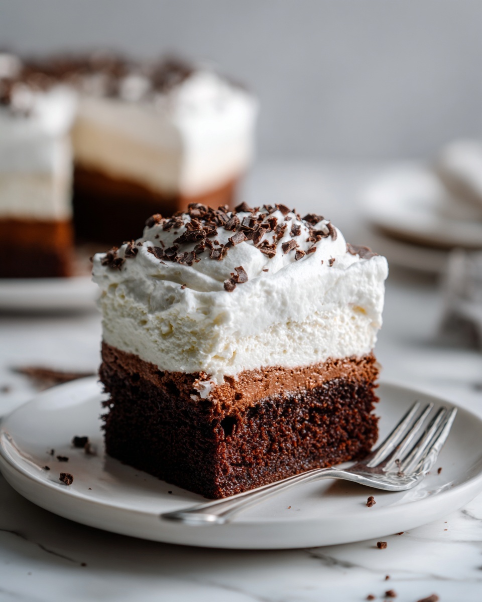 White German Chocolate Cake with a Cheesecake Center Recipe - Recipe Image