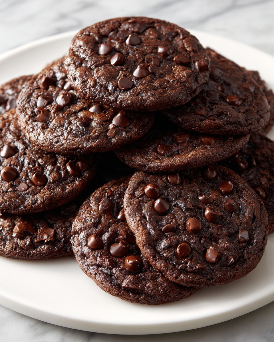 Chewy Fudgy Brownie Cookies: The Ultimate Chocolate Lover’s Recipe - Recipe Image