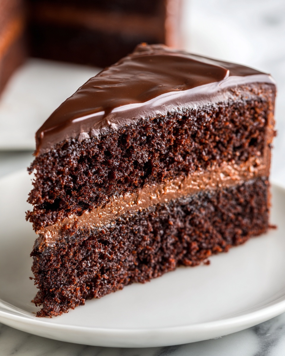 Black Cocoa Loaf Cake Recipe - Recipe Image