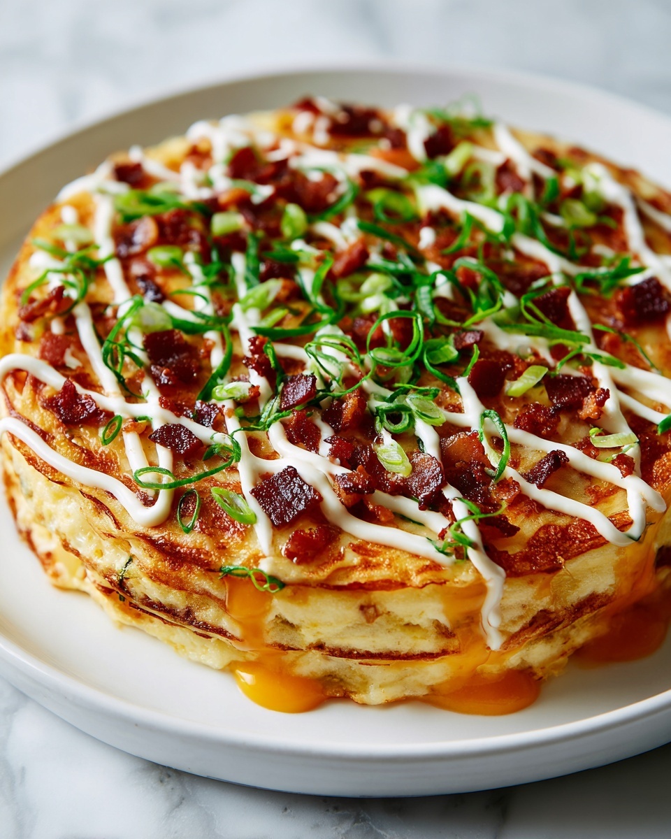 Loaded Hashbrowns with Bacon, Cheddar, and Green Onions Recipe - Recipe Image