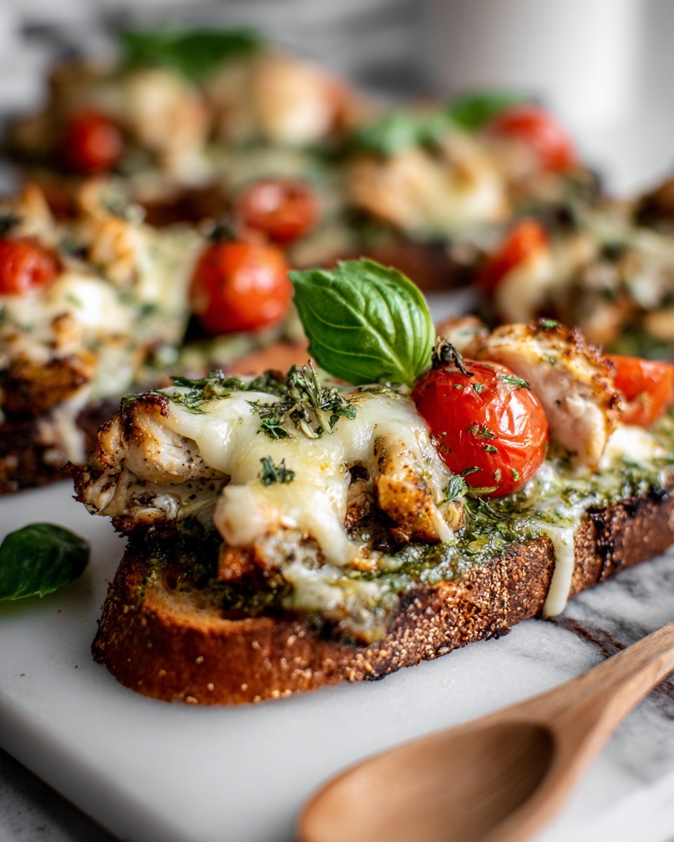 Italian Chicken Skillet with Pesto Recipe - Recipe Image