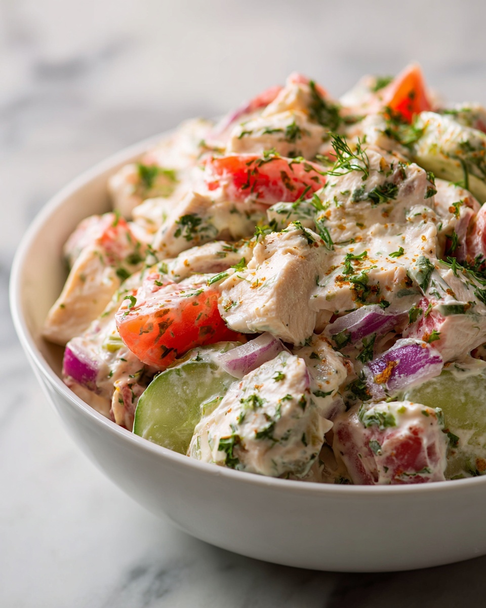 Greek Yogurt Chicken Salad Recipe - Recipe Image