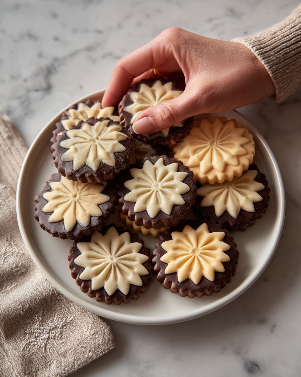 Espresso Shortbread Cookies Recipe - Recipe Image