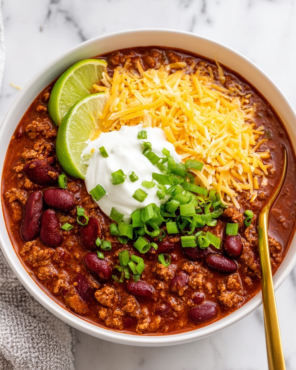 Sweet Italian Sausage Chili Recipe - Recipe Image