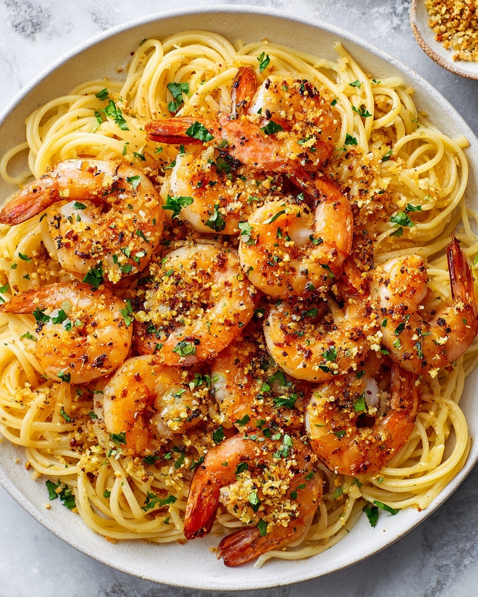 Baked Shrimp Scampi Recipe - Recipe Image