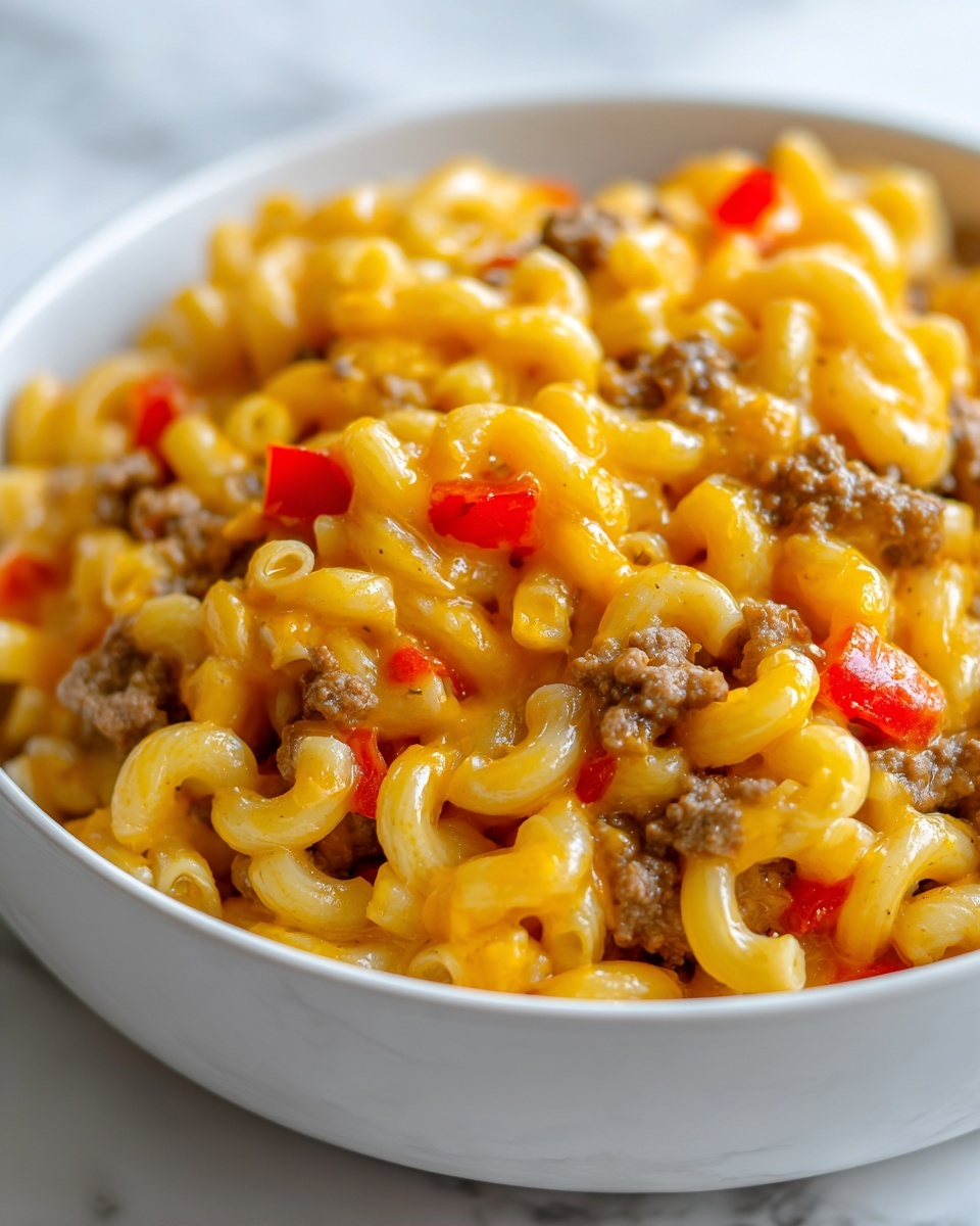 Easy Creamy Taco Mac Recipe - Recipe Image