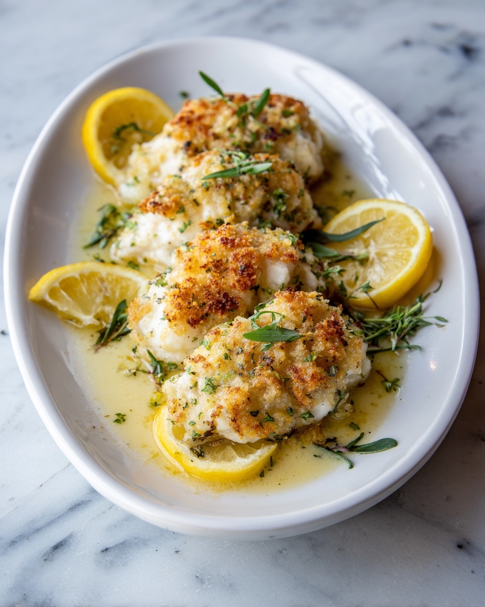 Baked Red Snapper with Garlic and Herbs Recipe - Recipe Image