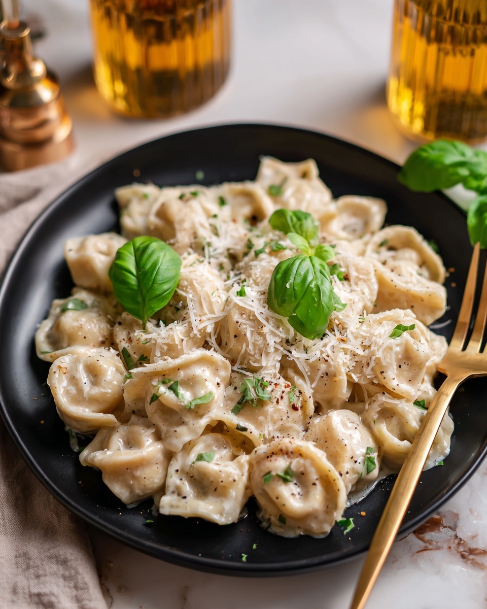 Lemon Basil Zucchini Pasta Alfredo Recipe - Recipe Image