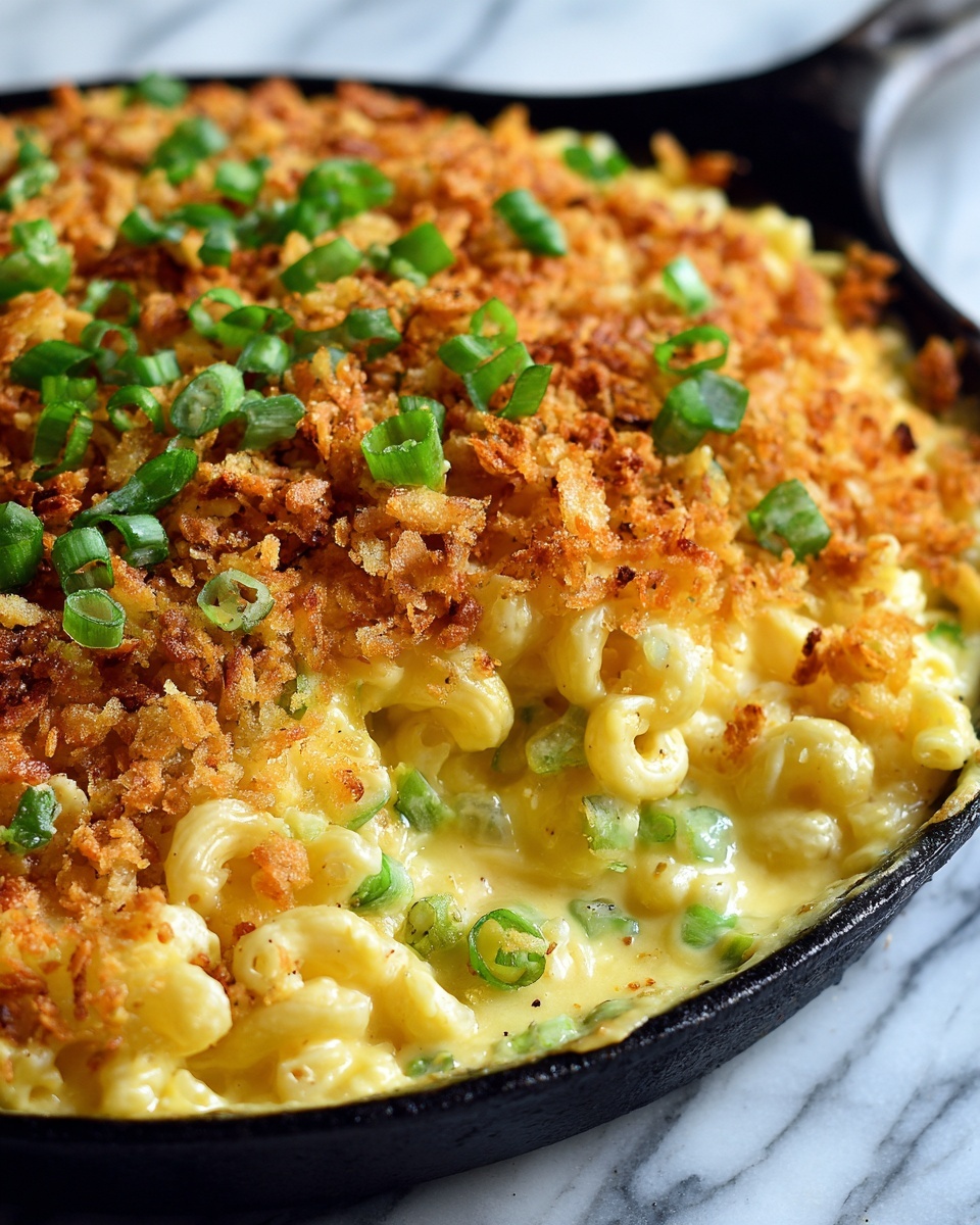 Loaded Mac & Cheese Corn Casserole Recipe - Recipe Image