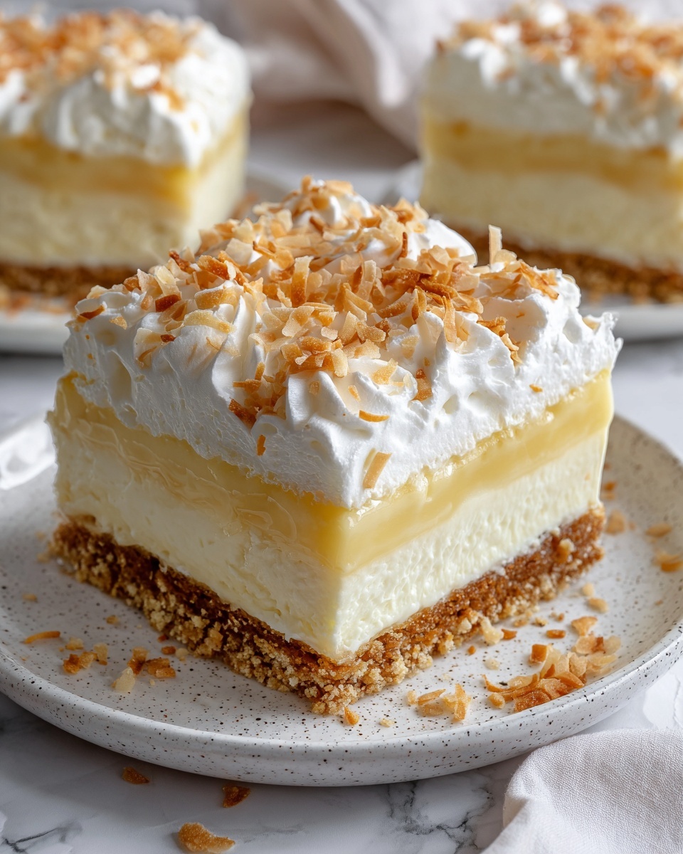 Island Dream Coconut Cream Bars Recipe - Recipe Image