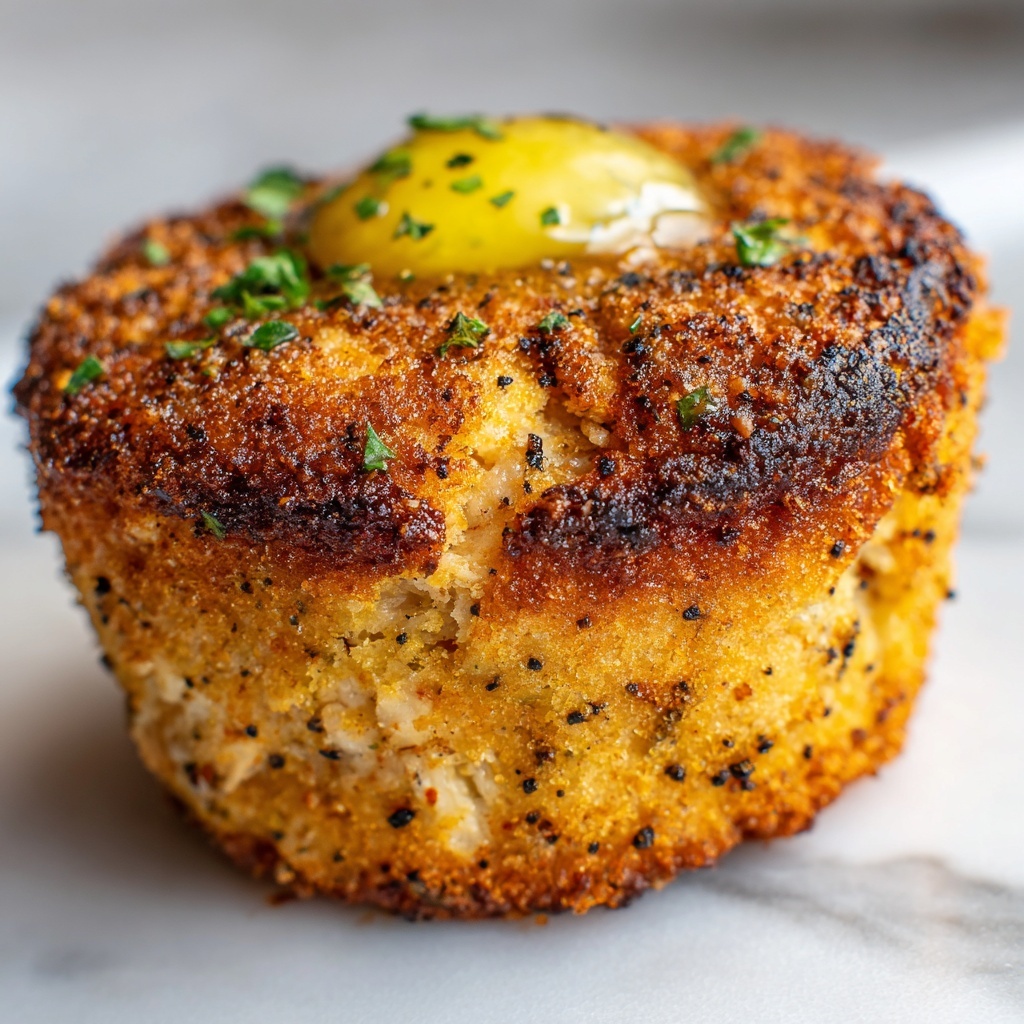 Crab Stuffed Cheddar Bay Biscuits with Lemon Butter Recipe - Recipe Image