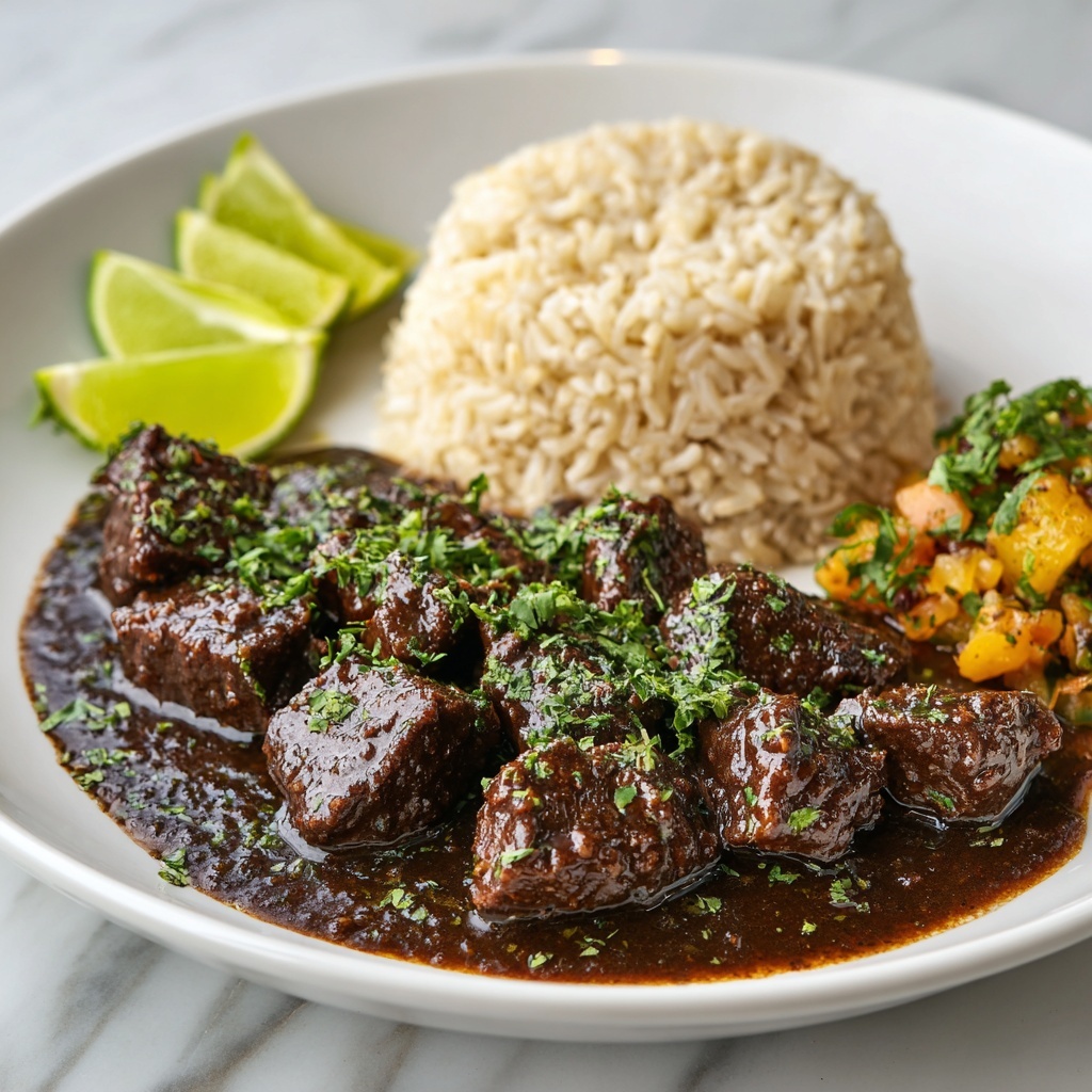 Carne Guisada (Braised Beef) Recipe - Recipe Image