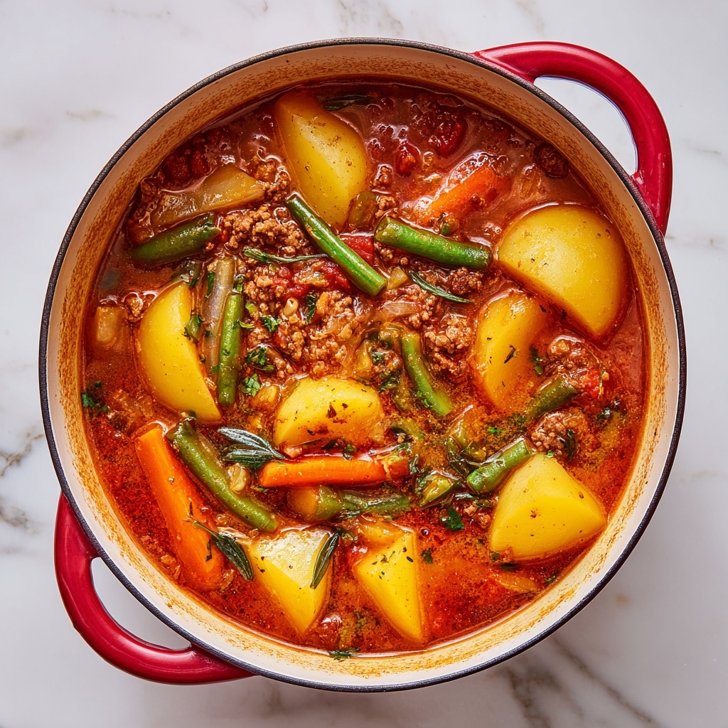 Vegetable Beef Soup Recipe - Recipe Image